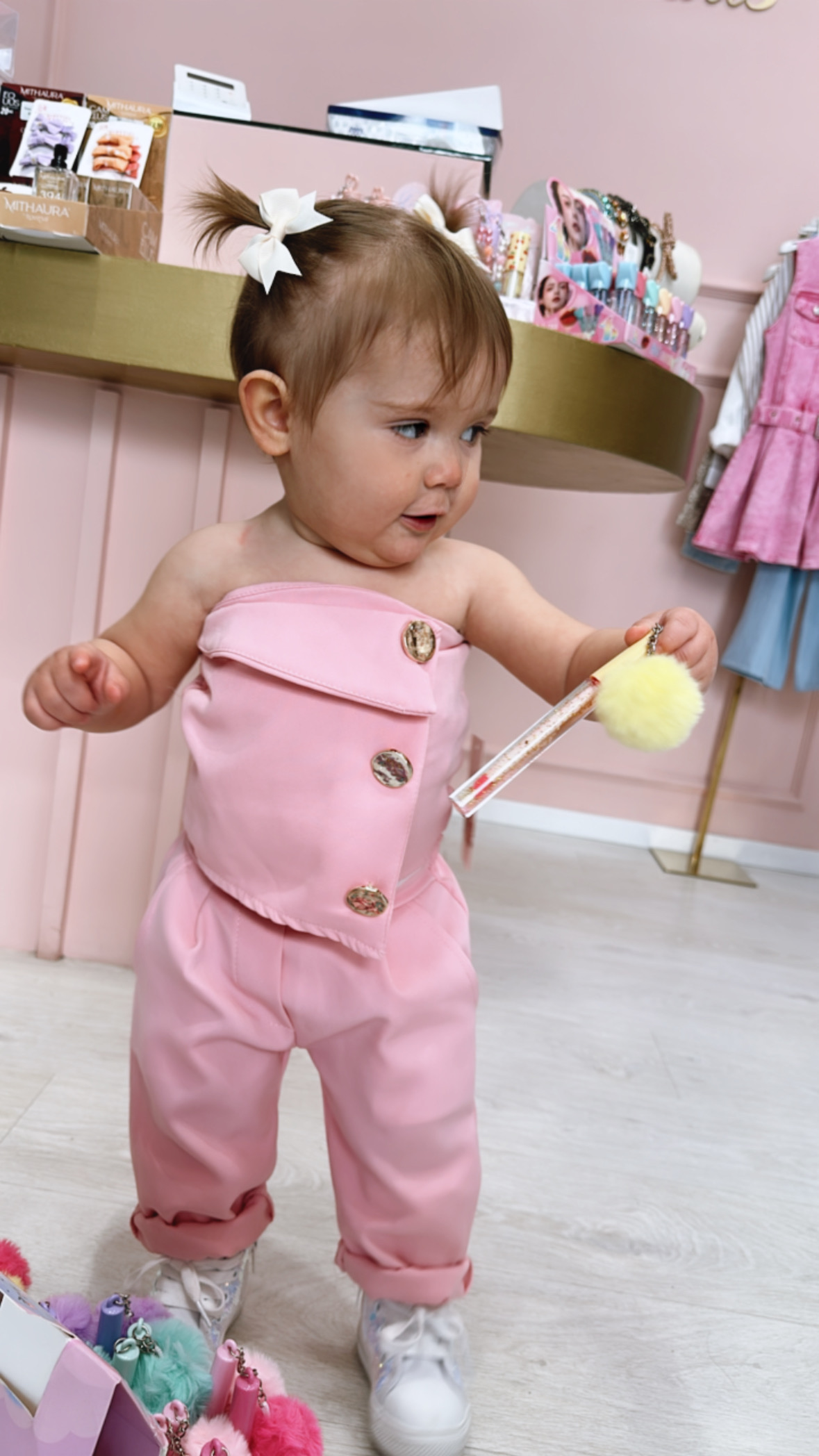 COMPLETO TOP E PANTALONE BABY