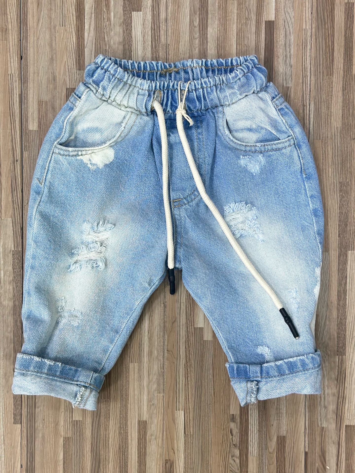 JEANS CON ELASTICO BABY