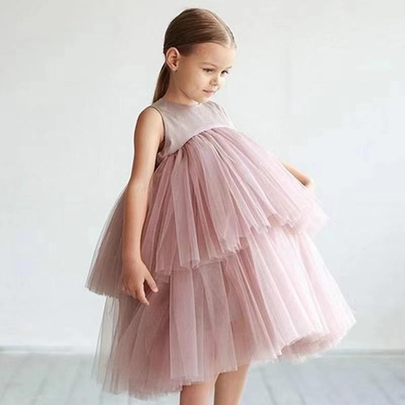 DRESS TULLE PINK
